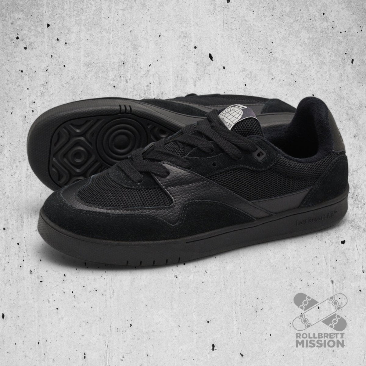 Last Resort AB CM002 Lo black - black Skateshoe - Skateboard - Schuhe - Rollbrett Mission