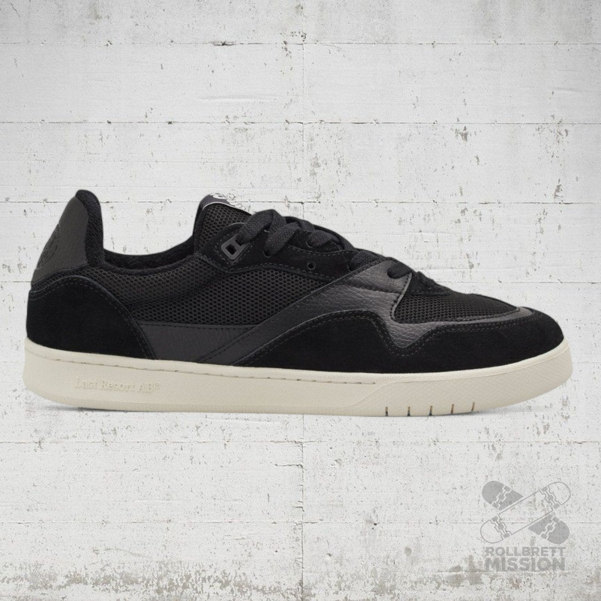 Last Resort AB CM002 Lo black - white Skateshoe - Skateboard - Schuhe - Rollbrett Mission