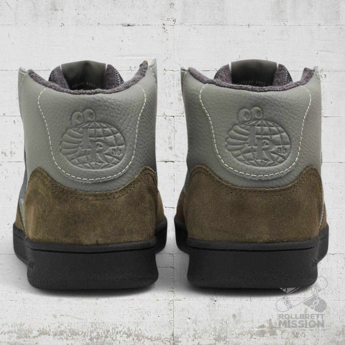 Last Resort AB CM002 - MID olive - grey black Skateshoe - Skateboard - Schuhe - Rollbrett Mission