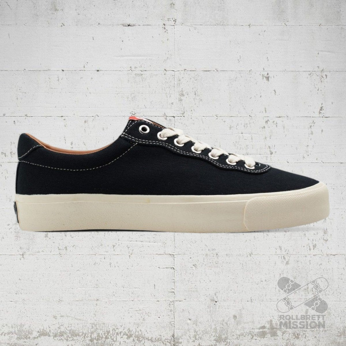 Last Resort AB VM001 Lo Canvas black white Skateshoe - Skateboard - Schuhe - Rollbrett Mission
