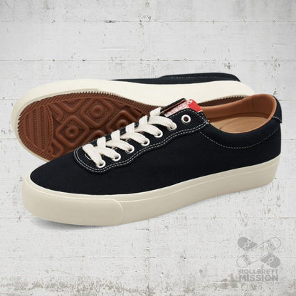 Last Resort AB VM001 Lo Canvas black white Skateshoe - Skateboard - Schuhe - Rollbrett Mission