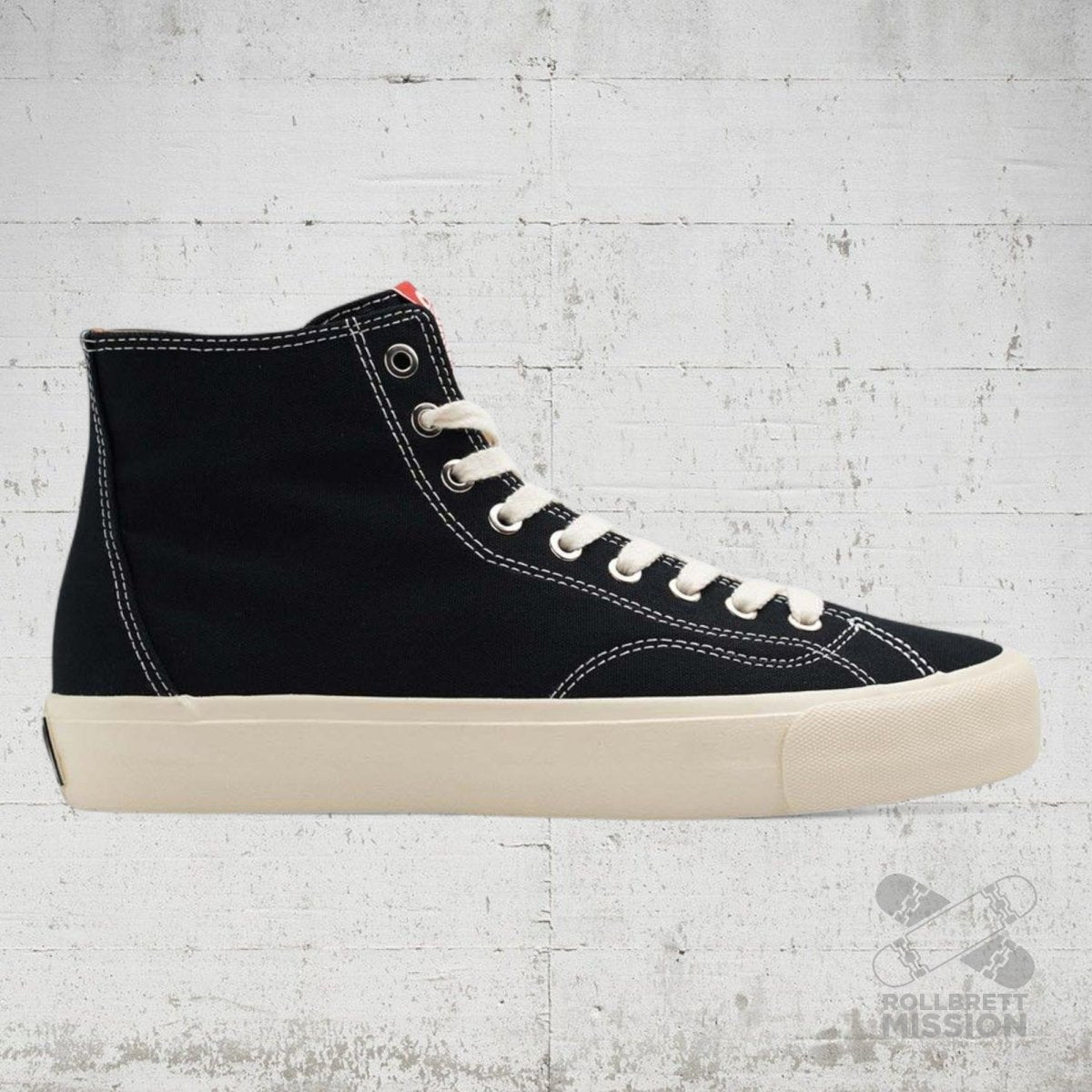 Last Resort AB VM003 Hi Canvas black white Skateshoe - Skateboard - Schuhe - Rollbrett Mission