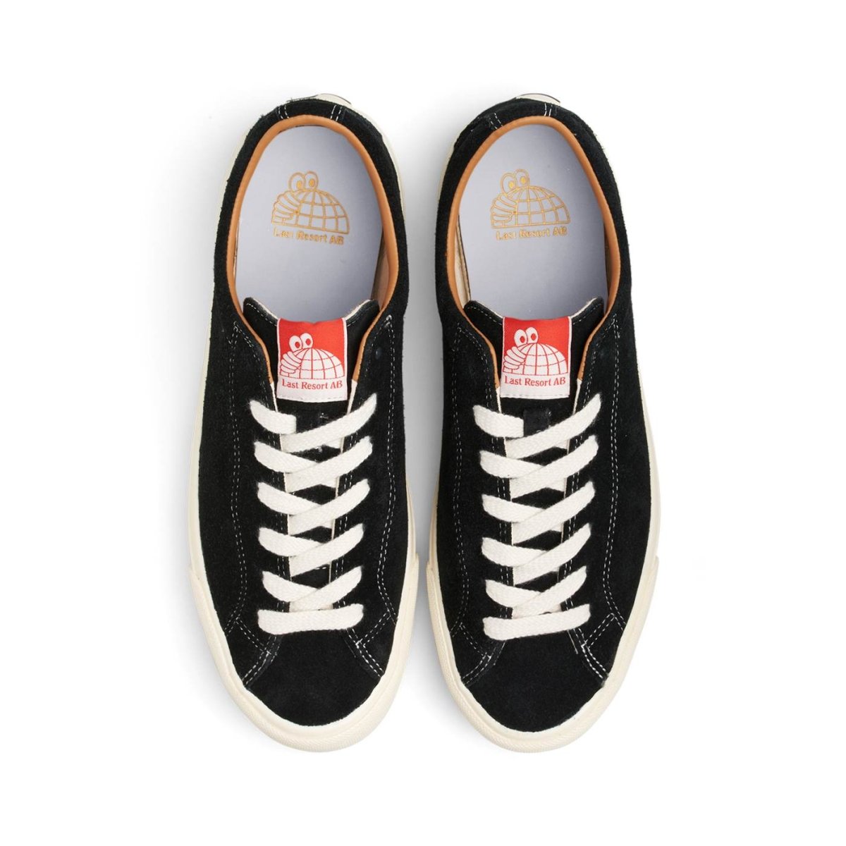 Last Resort AB VM003 Lo Suede black white Skateshoe - Skateboard - Schuhe - Rollbrett Mission