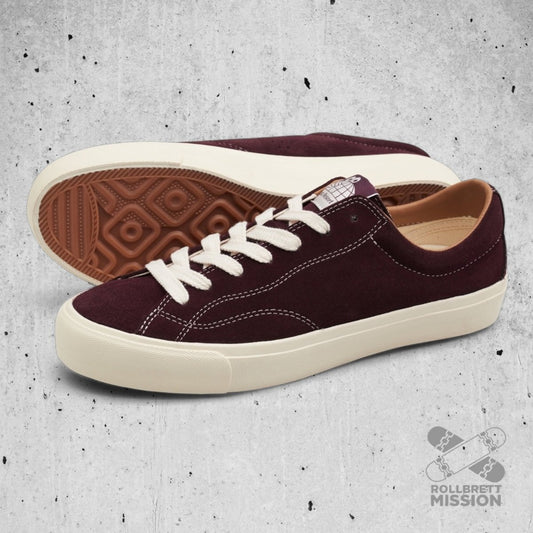 Last Resort AB VM003 Lo Suede fig red white Skateshoe - Skateboard - Schuhe - Rollbrett Mission
