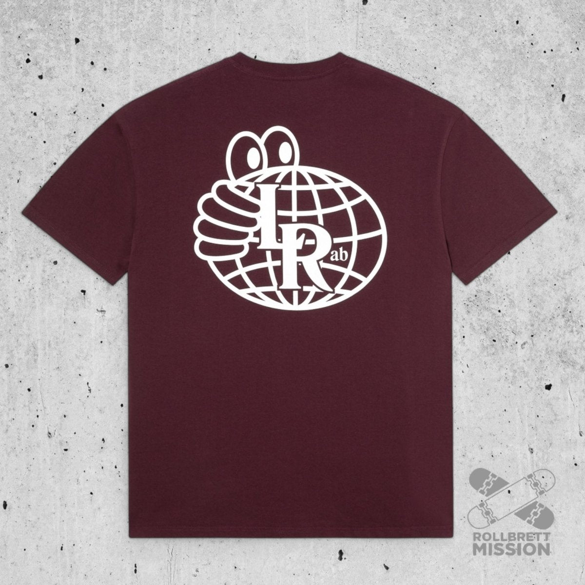 Last Resort T-Shirt Atlas Monogram fig - Rollbrett Mission