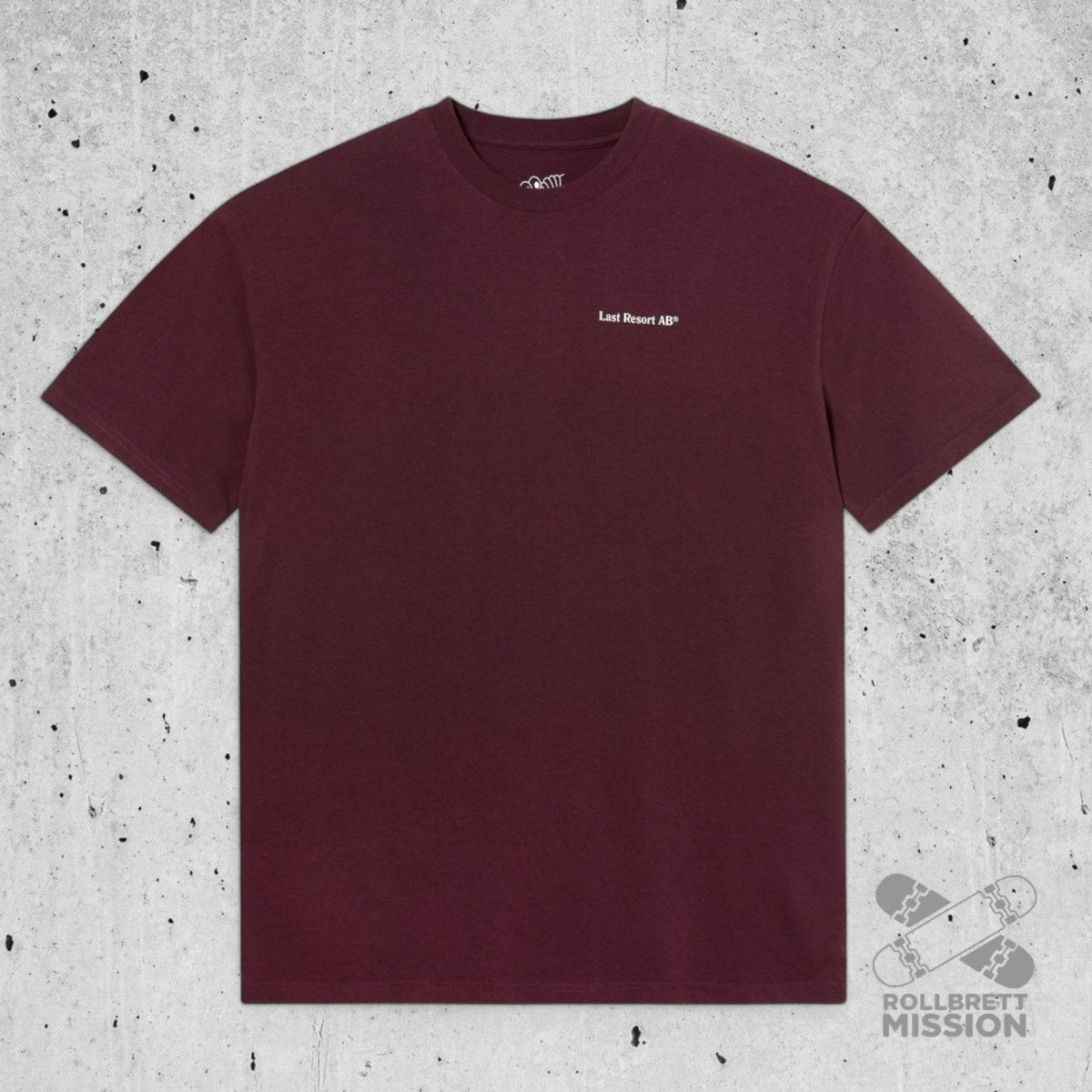 Last Resort T-Shirt Atlas Monogram fig - Rollbrett Mission