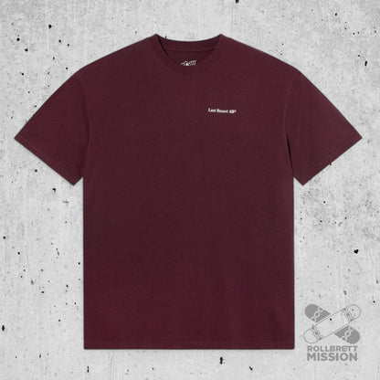 Last Resort T-Shirt Atlas Monogram fig - Rollbrett Mission