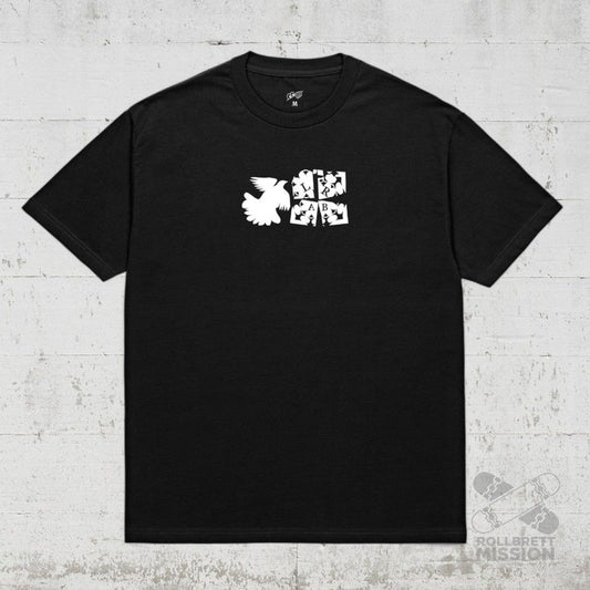 Last Resort T-Shirt Kigami Tee black - Rollbrett Mission