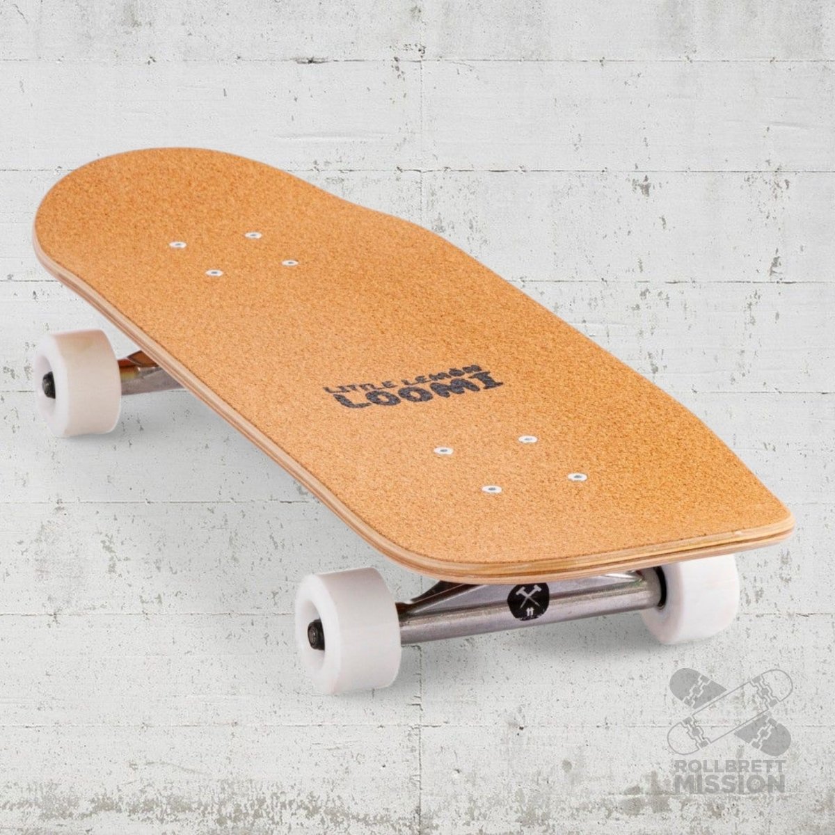 Little Lemon Loomi Kids Korkgrip Light Cruiser Skateboard 7.75 x 25.25 Aloha - Skateboards - Rollbrett Mission