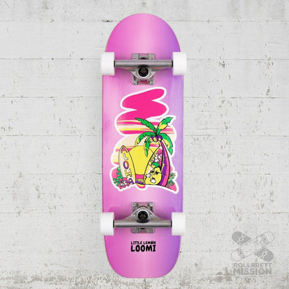 Little Lemon Loomi Kids Korkgrip Light Cruiser Skateboard 7.75 x 25.25 Aloha - Skateboards - Rollbrett Mission
