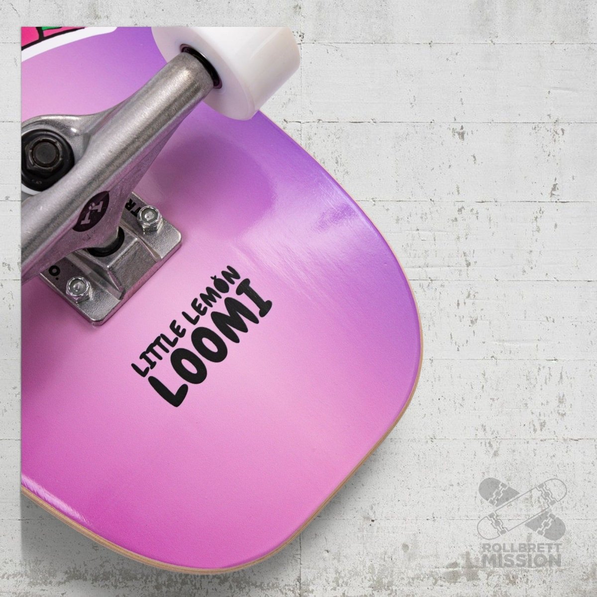 Little Lemon Loomi Kids Korkgrip Light Cruiser Skateboard 7.75 x 25.25 Aloha - Skateboards - Rollbrett Mission