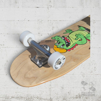 Little Lemons Loomi Kids Complete Corkgrip Cruiser Skateboard OK-o-dile - Skateboards - Rollbrett Mission