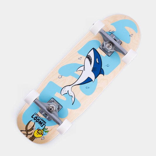 Little Lemons Loomi Kids Complete Cruiser Skateboard 24.75" Shark - Skateboards - Rollbrett Mission