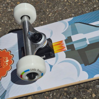 Little Skateboards Kids Complete Rocket 7.3 x 29.0 - Skateboards - Rollbrett Mission