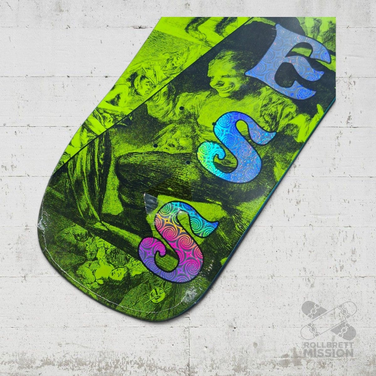 Madness Split R7 Holographic 10.0 Deck - Skateboard-Decks - Rollbrett Mission