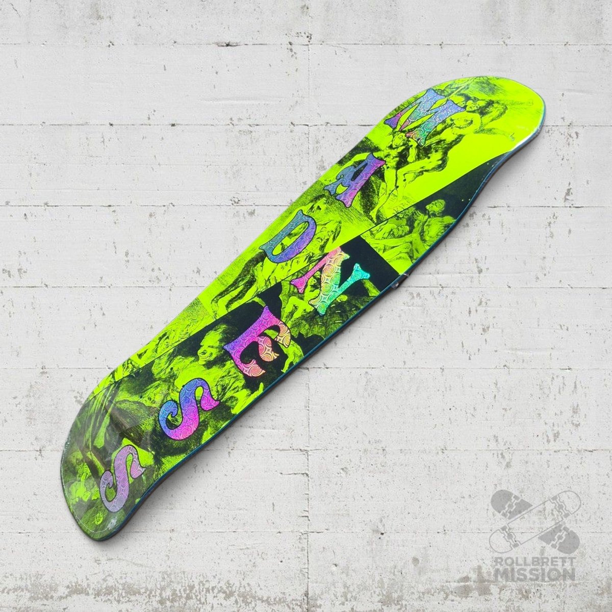 Madness Split R7 Holographic 10.0 Deck - Skateboard-Decks - Rollbrett Mission