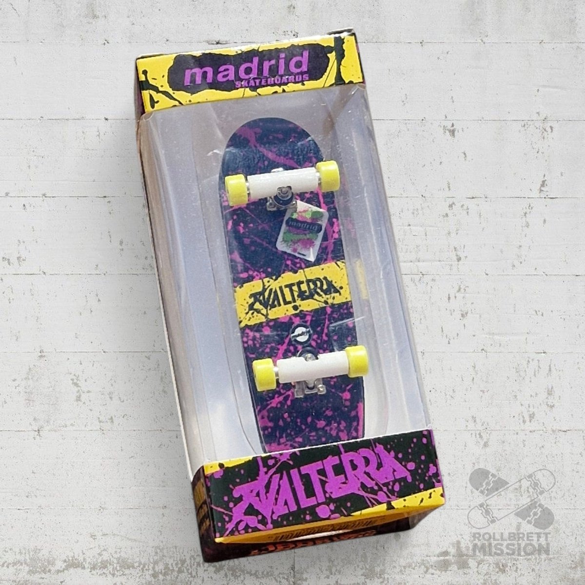Madrid Valterra Fingerboard Complete - Fingerboard - Rollbrett Mission