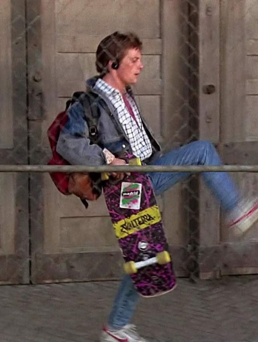 Madrid x Valterra 40th Anniversary 9.5" Old School Deck blue - black - Skateboard - Decks - Rollbrett Mission