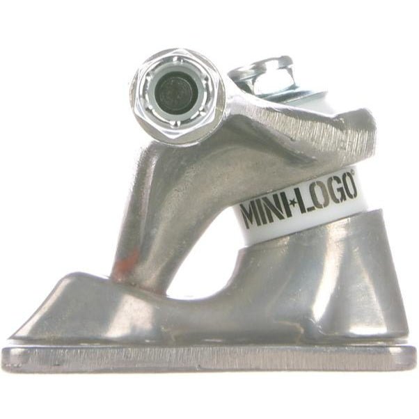 Mini - Logo 8.38 silver - raw Truck - Skateboard - Achsen - Rollbrett Mission