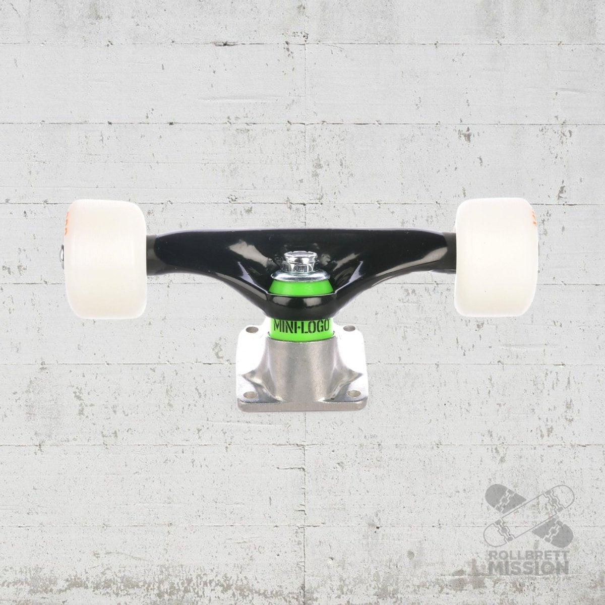 Mini - Logo Truck Wheels Set 7.63 A - Cut 90A silver - black - Skateboard - Teile - Rollbrett Mission