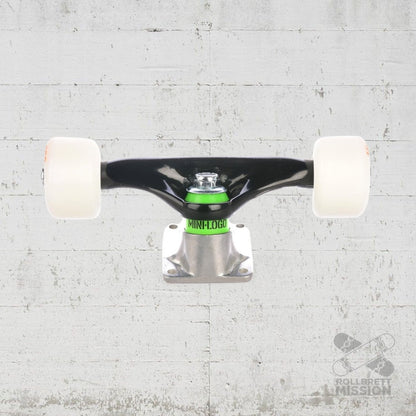 Mini - Logo Truck Wheels Set 7.63 A - Cut 90A silver - black - Skateboard - Teile - Rollbrett Mission
