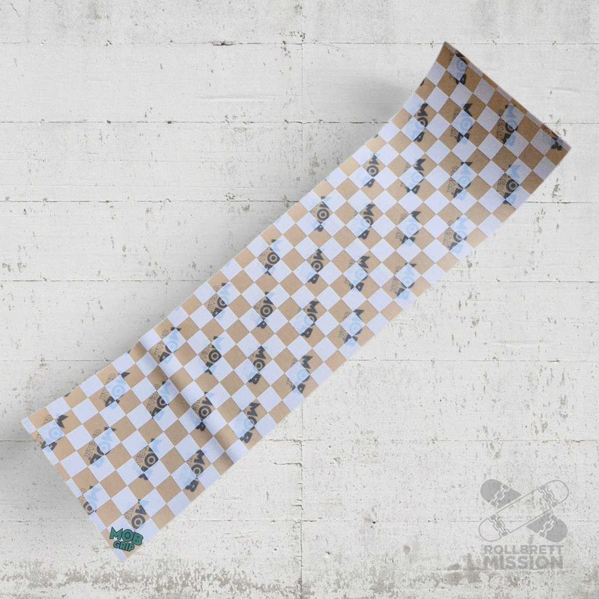 Mob Graphic Checkers clear white 9" x 33" - Skateboard - Kleinteile - Rollbrett Mission