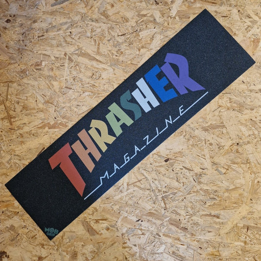 Mob Graphic Griptape Thrasher Rainbow 9" x 33" - Skateboard-Kleinteile - Rollbrett Mission