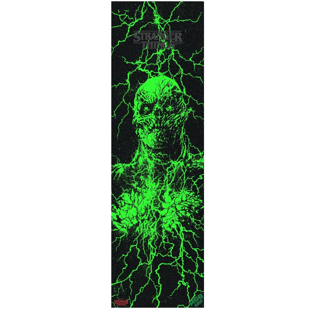 Mob Santa Cruz Stranger Things Vecna Glow In The Dark Mob Skateboard Griptape 10" x 33" - Skateboard - Kleinteile - Rollbrett Mission