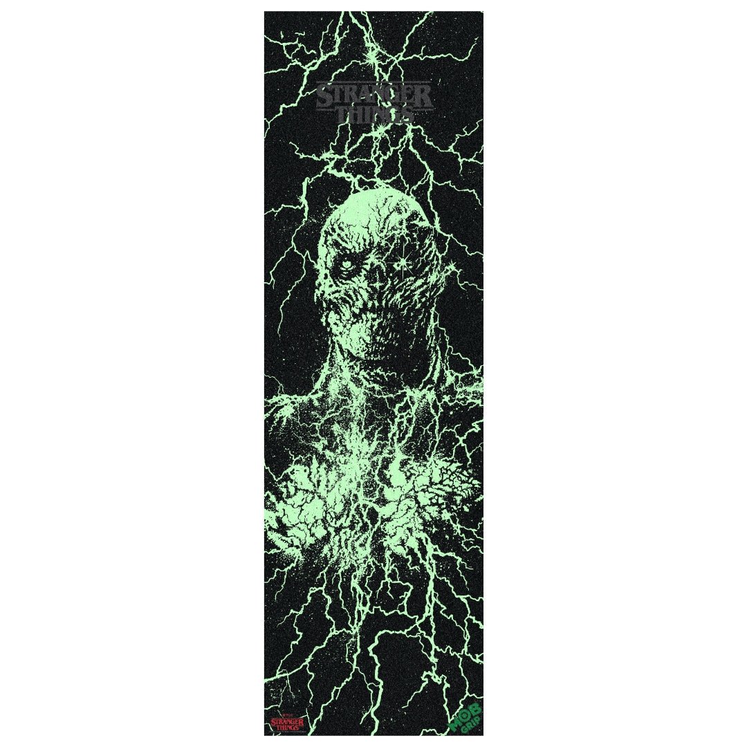 Mob Santa Cruz Stranger Things Vecna Glow In The Dark Mob Skateboard Griptape 10" x 33" - Skateboard - Kleinteile - Rollbrett Mission