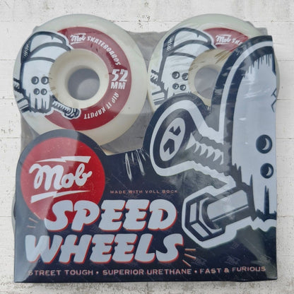 Mob Skateboards 52mm 88A Skull Soft Wheels - Skateboard - Rollen - Rollbrett Mission