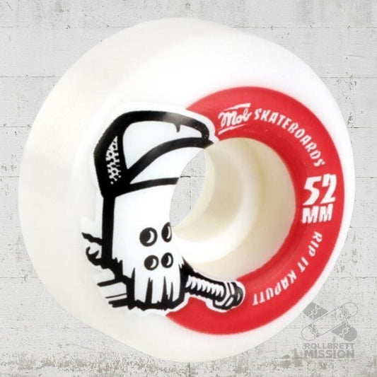 Mob Skateboards 52mm 88A Skull Soft Wheels - Skateboard - Rollen - Rollbrett Mission