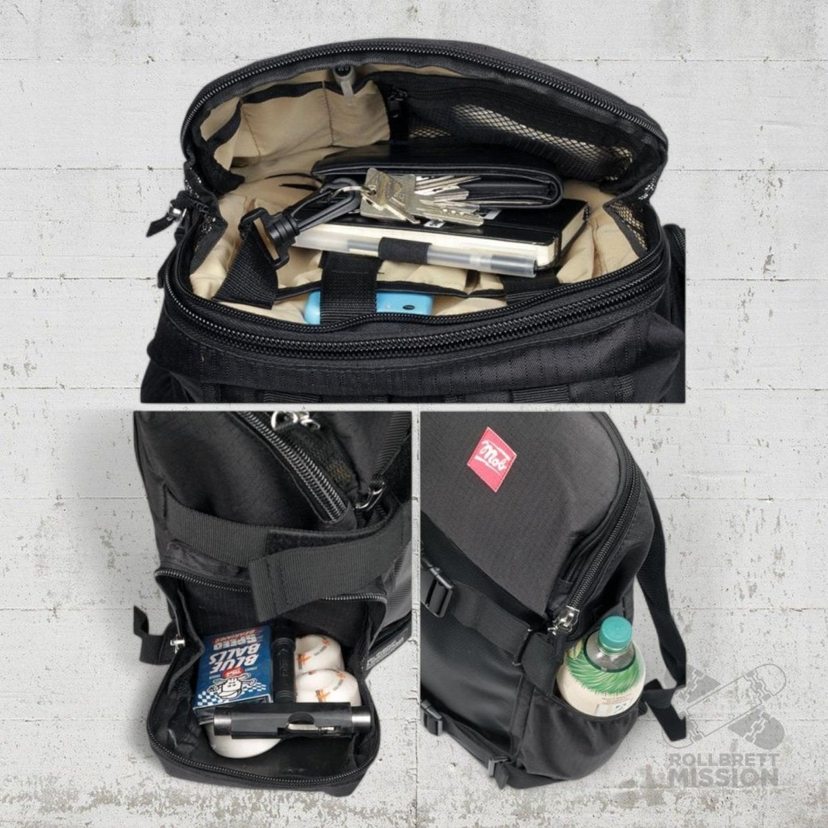 Mob Skateboards Backpack Trouble - Taschen & Gepäck - Rollbrett Mission