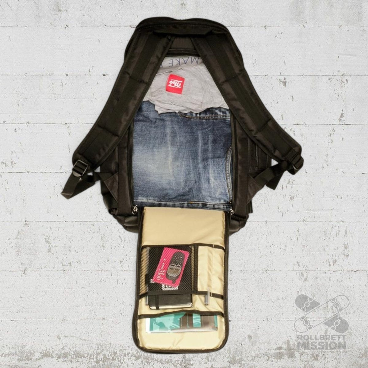 Mob Skateboards Backpack Trouble - Taschen & Gepäck - Rollbrett Mission