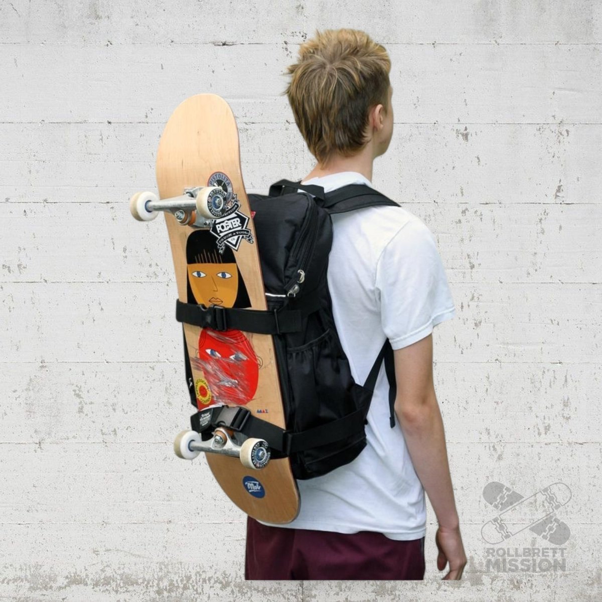 Mob Skateboards Backpack Trouble - Taschen & Gepäck - Rollbrett Mission