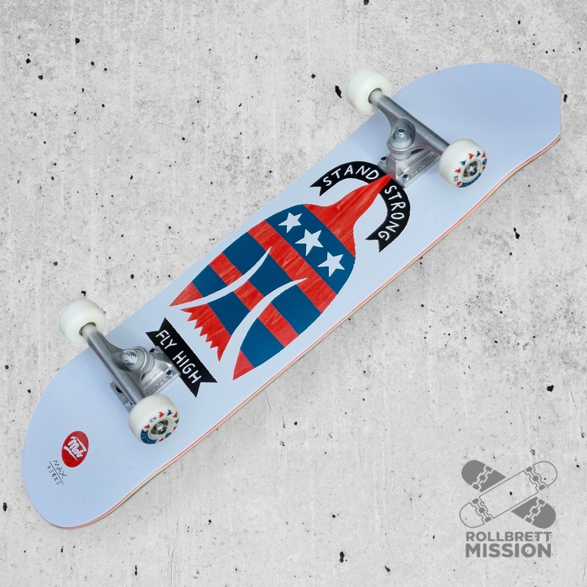 Mob Skateboards Stand Strong 8.25 Complete - Skateboards - Rollbrett Mission