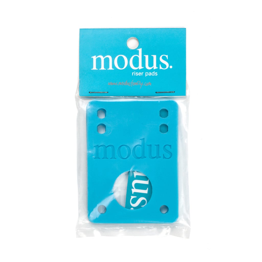 Modus 1/8" 3mm Riserpads blue - Skateboard-Kleinteile - Rollbrett Mission