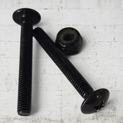 Montageschrauben 1 1/2" Panhead Rundkopf Kreuz Longboard Bolts - Skateboard - Kleinteile - Rollbrett Mission