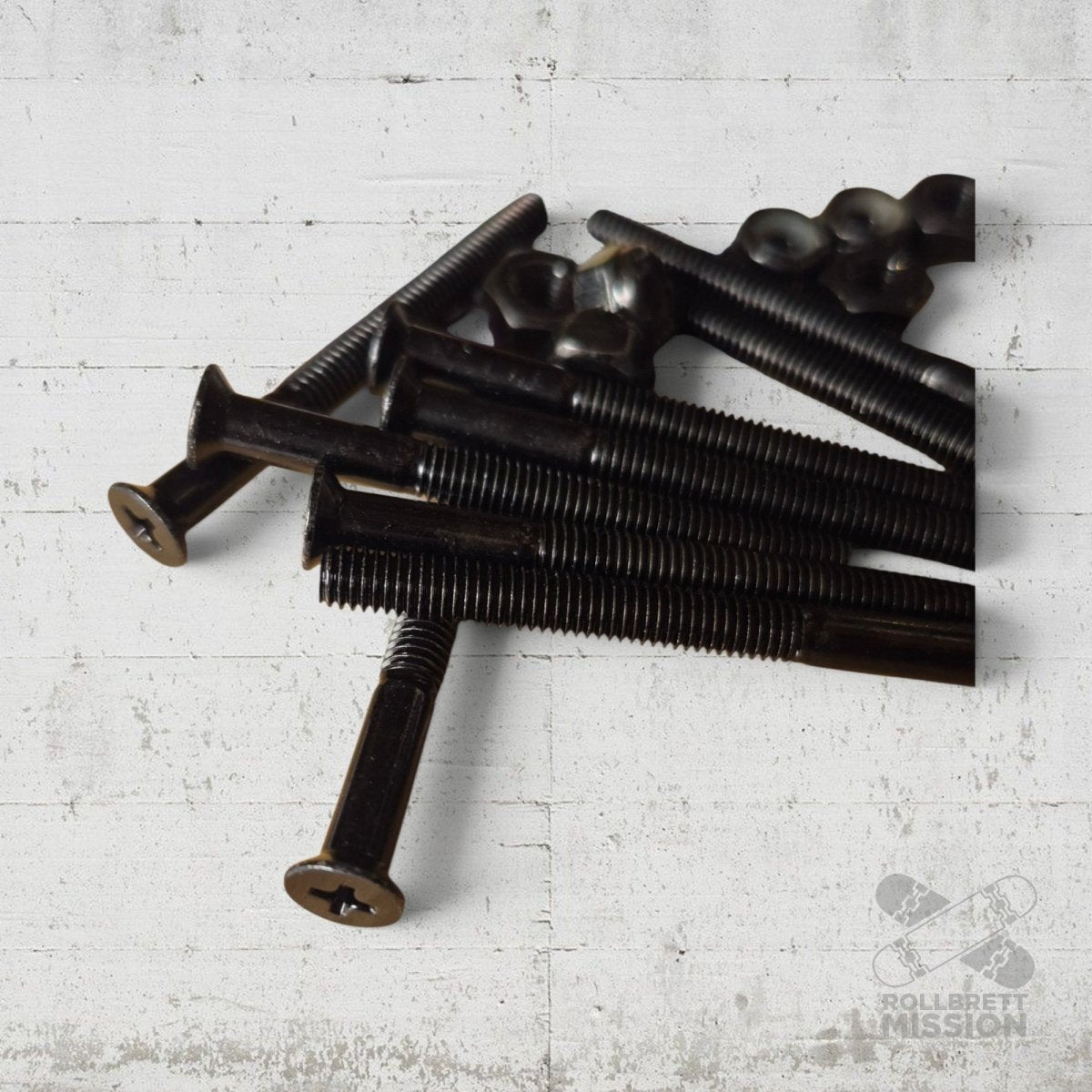 Montageschrauben 2" Kreuz Longboard Bolts Hausmarke - Skateboard - Kleinteile - Rollbrett Mission