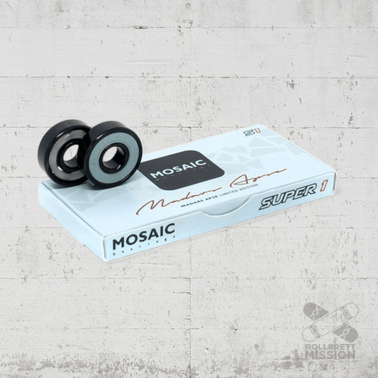 Mosaic Bearings Super 1 Abec 7 Madars Apse Kugellager - Skateboard - Kleinteile - Rollbrett Mission