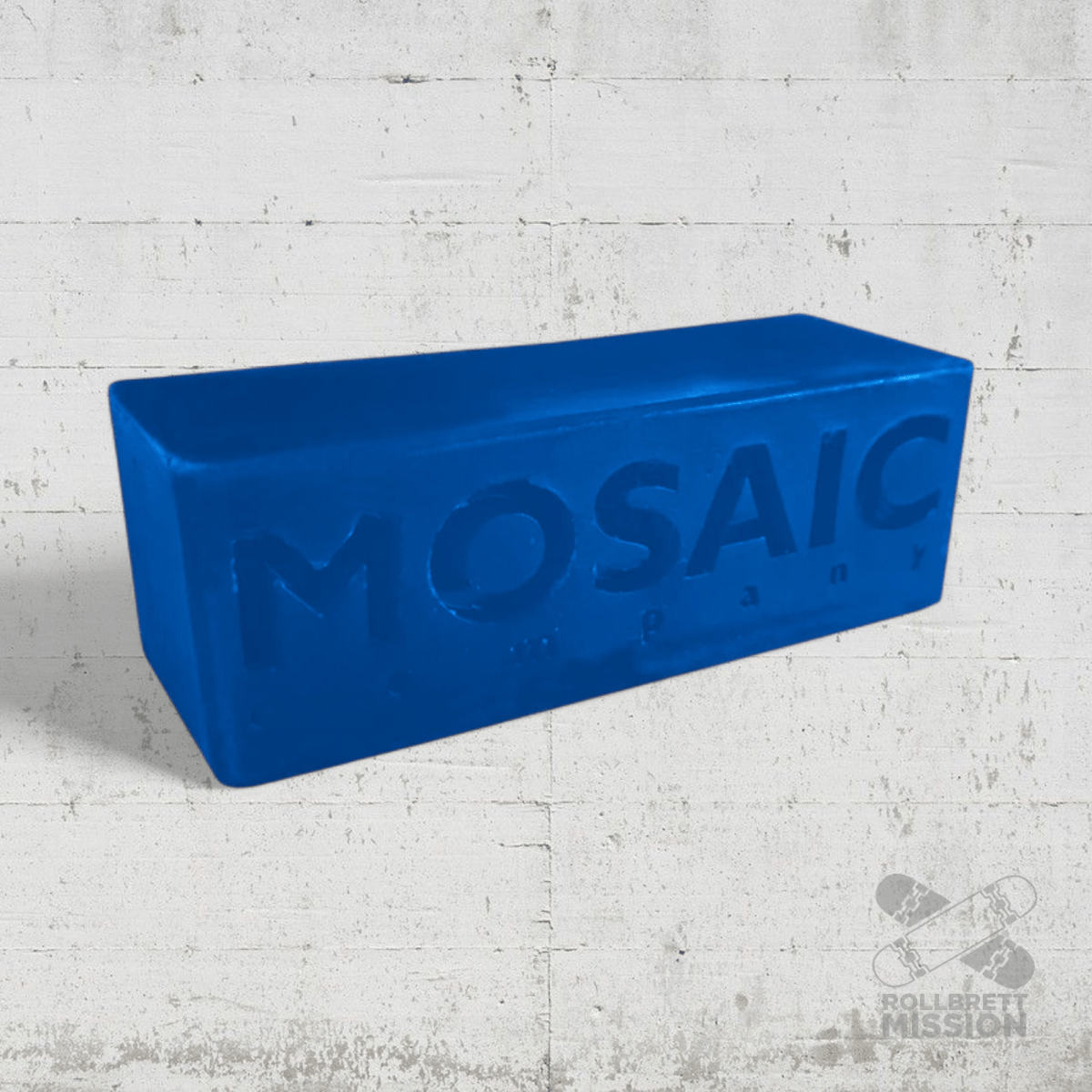 Mosaic Sk8 Wax blue - Rollbrett Mission