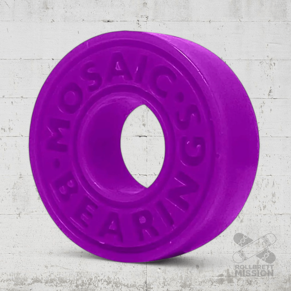 Mosaic Sk8 Wax Round purple - Rollbrett Mission