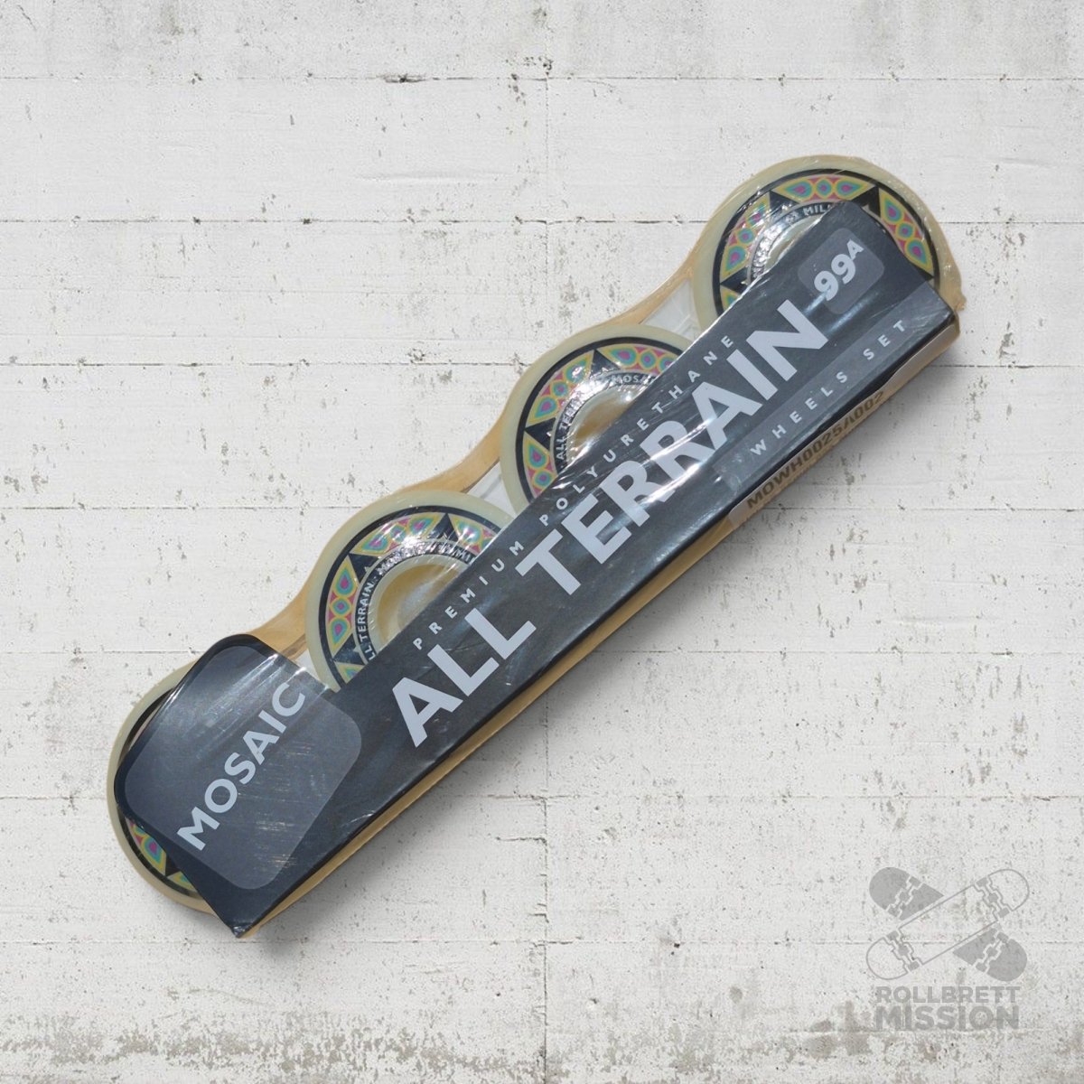 Mosaic Star CS 99A Wheels - Skateboard-Rollen - Rollbrett Mission