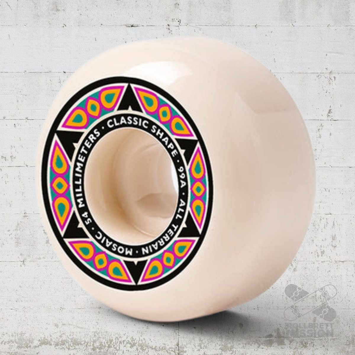 Mosaic Star CS 99A Wheels - Skateboard-Rollen - Rollbrett Mission