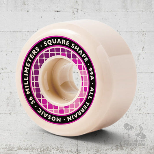 Mosaic Tiles SQ 99A 56mm Wheels - Skateboard-Rollen - Rollbrett Mission