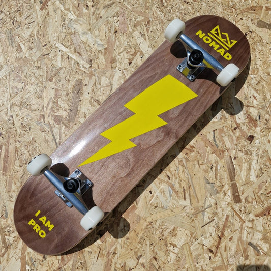 Nomad Skateboards Thunder Brown 8.0 Complete - Skateboards - Rollbrett Mission