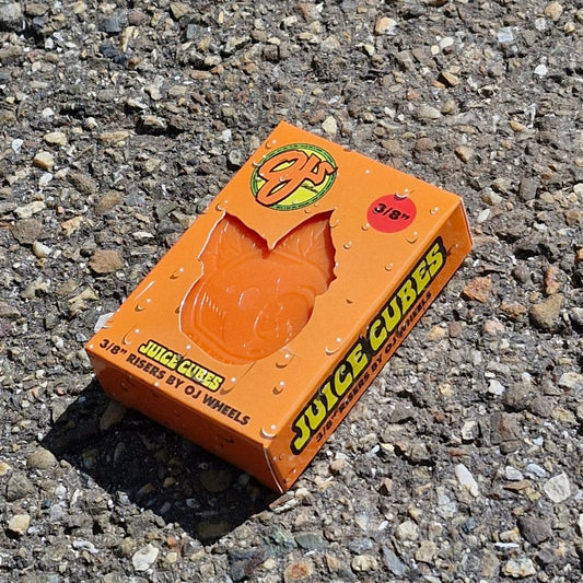 OJ 3/8" 9mm Juice Cubes Riserpads orange - Skateboard - Kleinteile - Rollbrett Mission