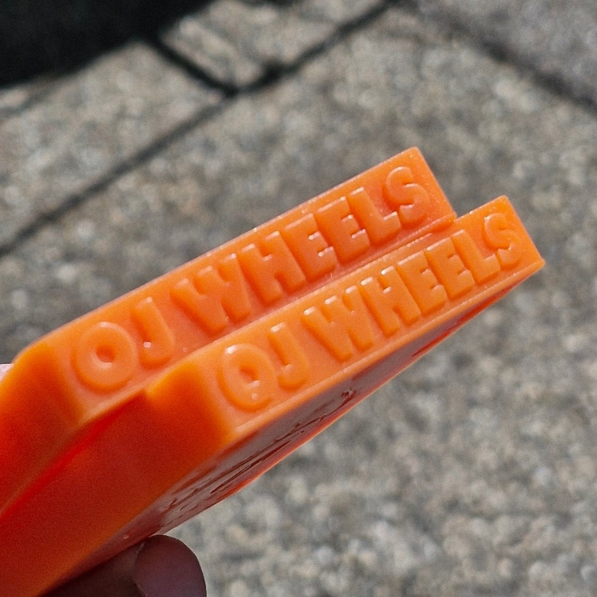 OJ 3/8" 9mm Juice Cubes Riserpads orange - Skateboard - Kleinteile - Rollbrett Mission