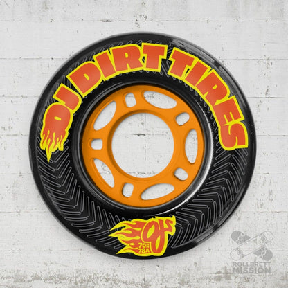 OJ Wheels Dirt Tires Thunder Juice 70mm 78A Wheels - Skateboard-Rollen - Rollbrett Mission