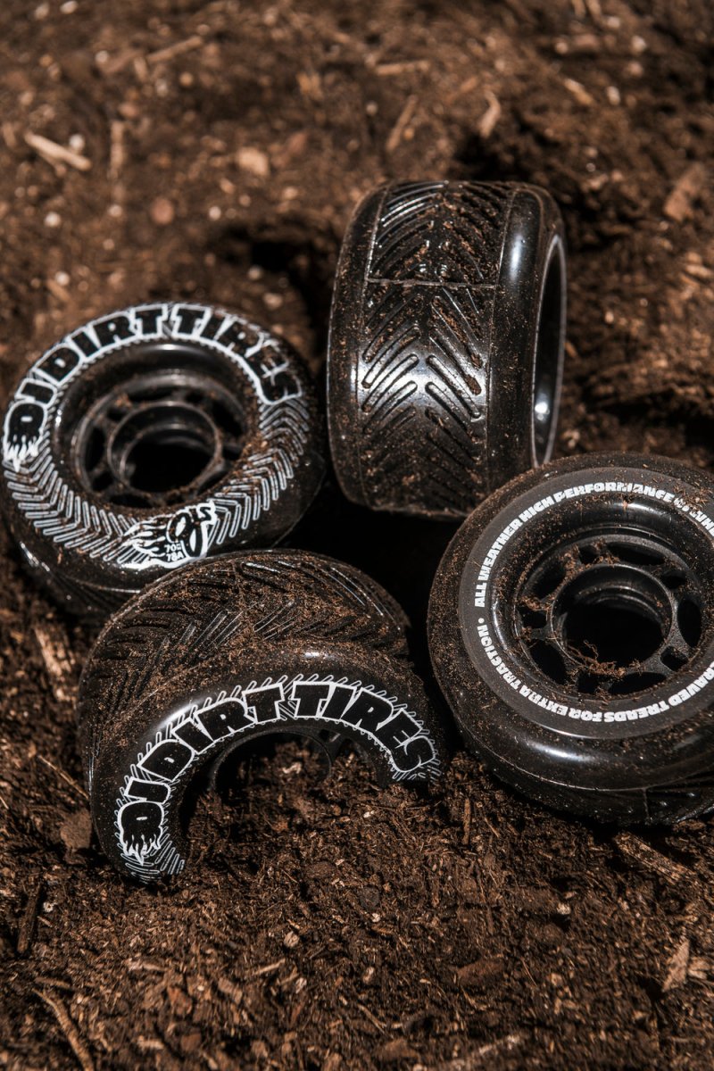 OJ Wheels Dirt Tires Vandals 70mm 78A Wheels - Skateboard-Rollen - Rollbrett Mission