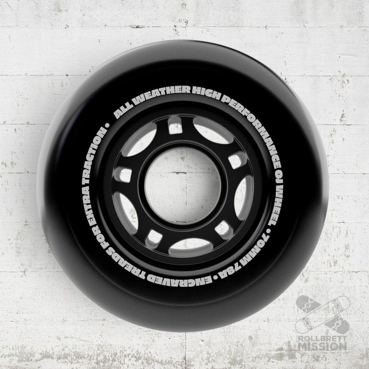 OJ Wheels Dirt Tires Vandals 70mm 78A Wheels - Skateboard-Rollen - Rollbrett Mission